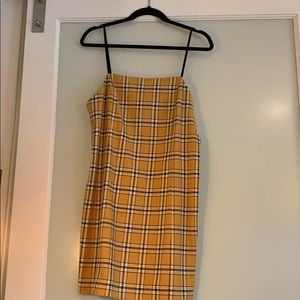 Urban Outfitters Cher square neck minidress. sizeL